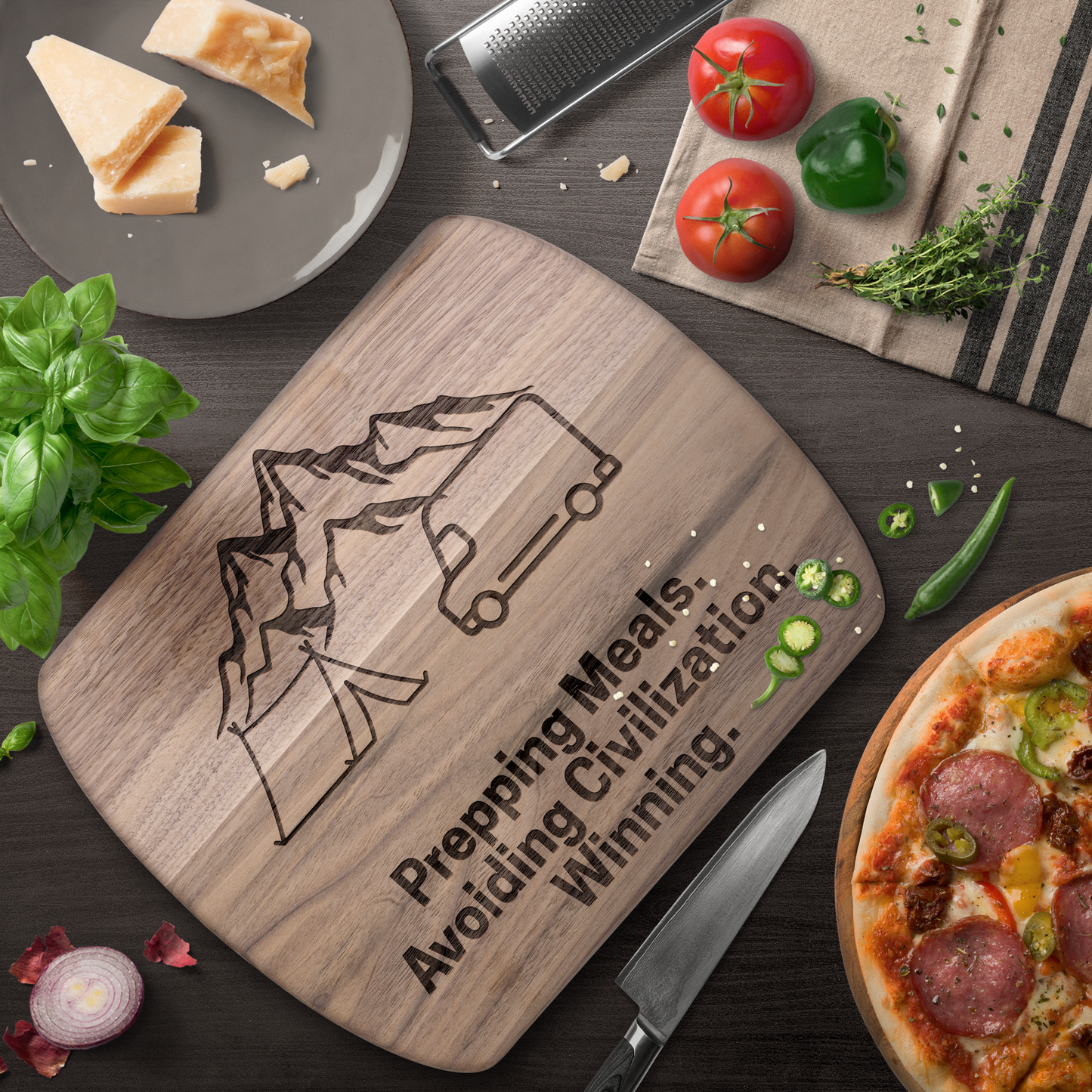 Unique_Camping_Cutting_Board_Avoiding_Ci_Dark_Rounded_H_Lifestyle_Mockup.png
