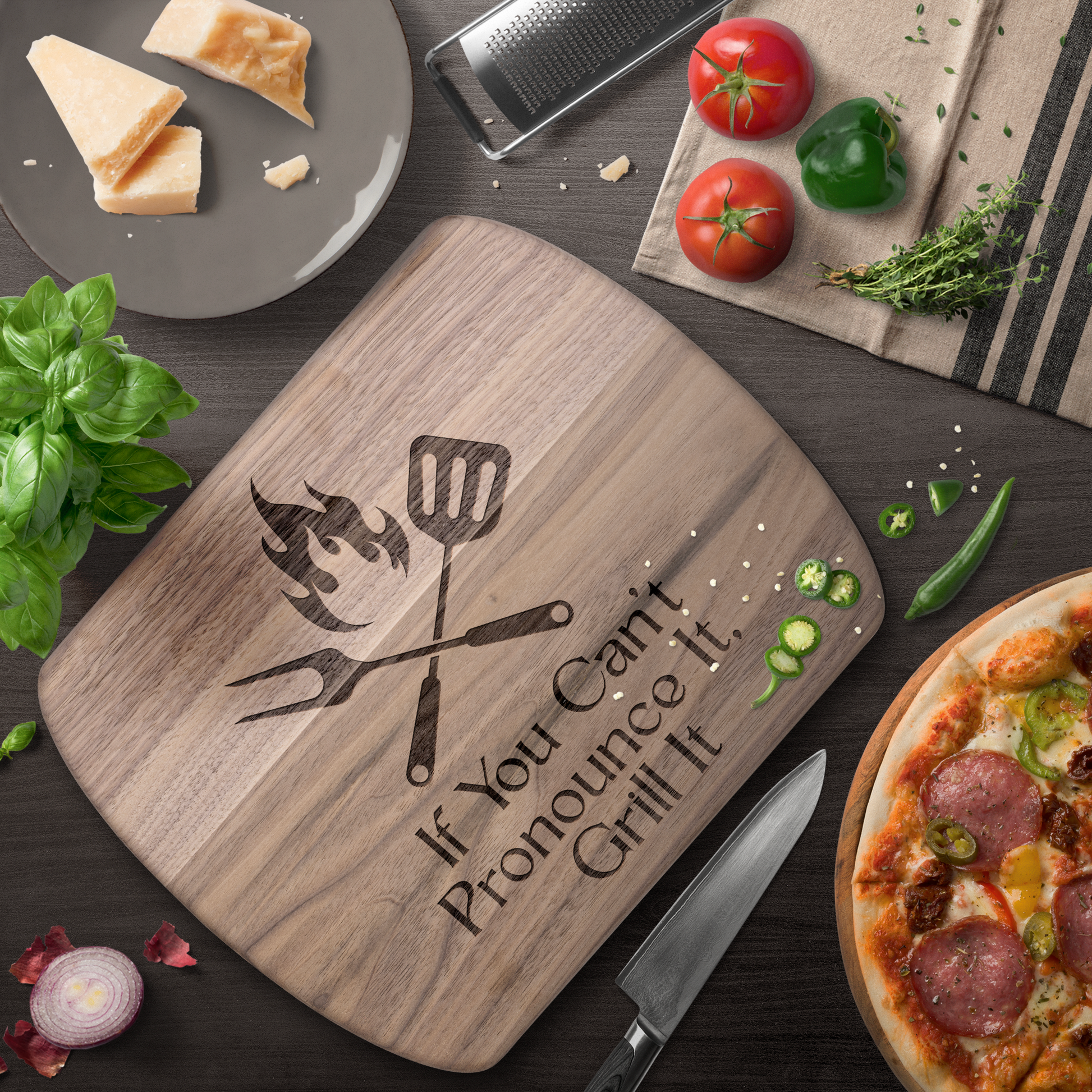 Unique_Cutting_Board_Grill_It_Dark_Rounded_H_Lifestyle_Mockup.png