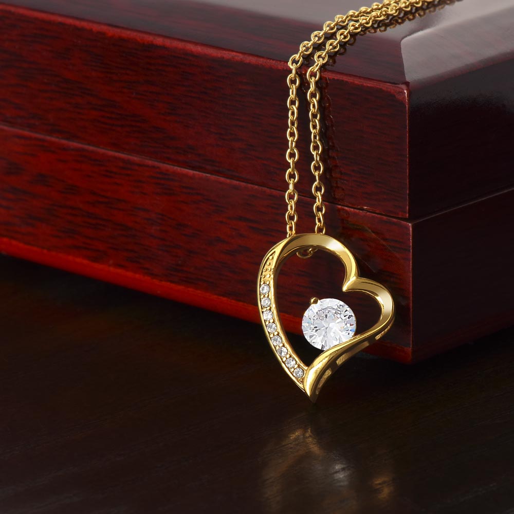 I Can't Promise I'll Be Here For The Rest Of Your Life Granddaughter From Grandpa Forever Love Necklace