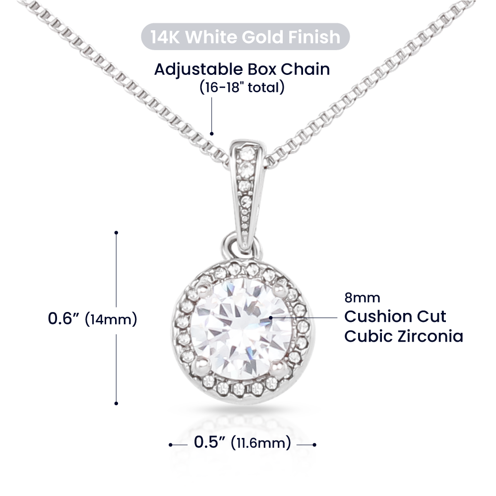Granddaughter God Brought You Into My Life To Fill It Eternal Hope Necklace From Grandparents I Love You