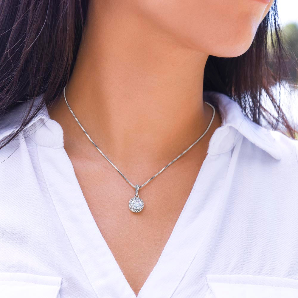 Granddaughter God Brought You Into My Life To Fill It Eternal Hope Necklace From Grandparents