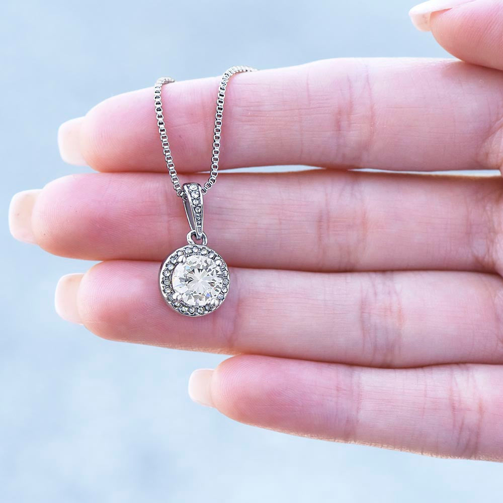 Granddaughter God Brought You Into My Life To Fill It Eternal Hope Necklace From Grandparents
