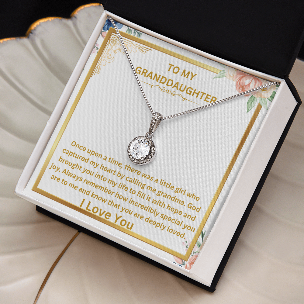 Granddaughter God Brought You Into My Life To Fill It Eternal Hope Necklace From Grandparents I Love You