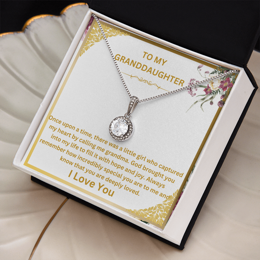 Granddaughter God Brought You Into My Life To Fill It Eternal Hope Necklace From Grandparents