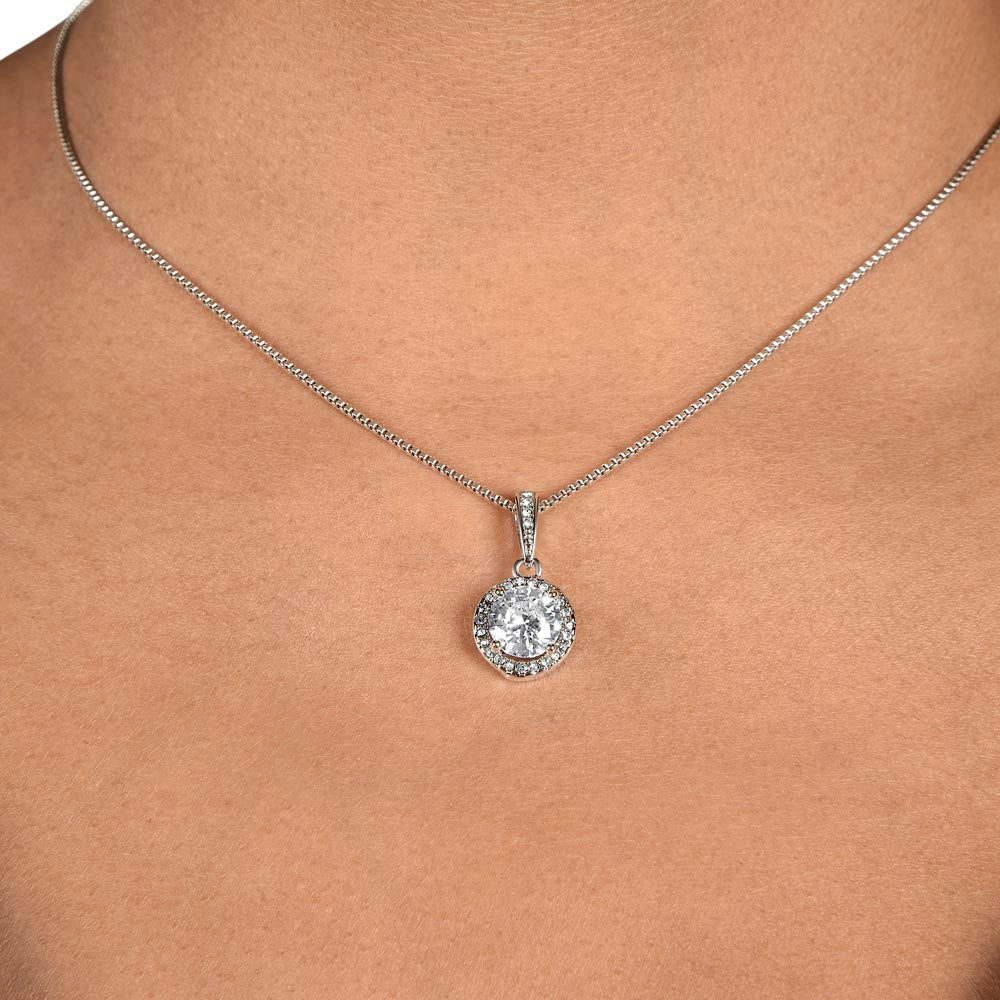 Granddaughter God Brought You Into My Life To Fill It Eternal Hope Necklace From Grandparents I Love You