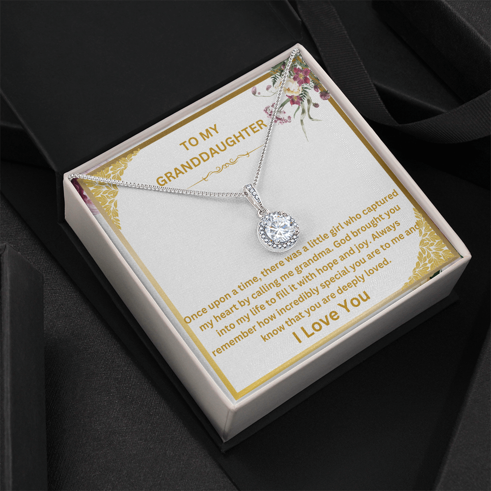 Granddaughter God Brought You Into My Life To Fill It Eternal Hope Necklace From Grandparents