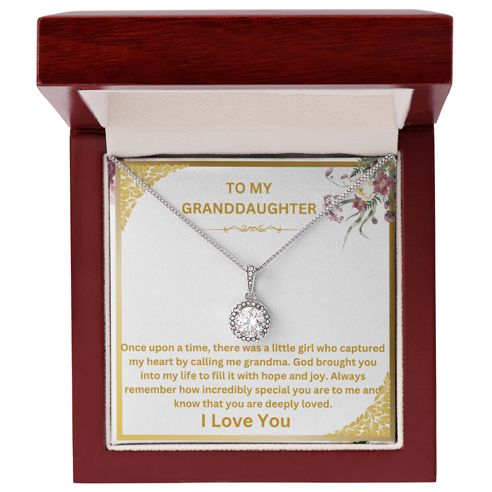 Granddaughter God Brought You Into My Life To Fill It Eternal Hope Necklace From Grandparents