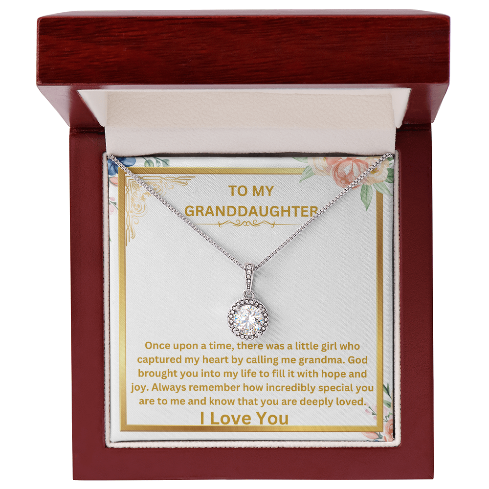Granddaughter God Brought You Into My Life To Fill It Eternal Hope Necklace From Grandparents I Love You