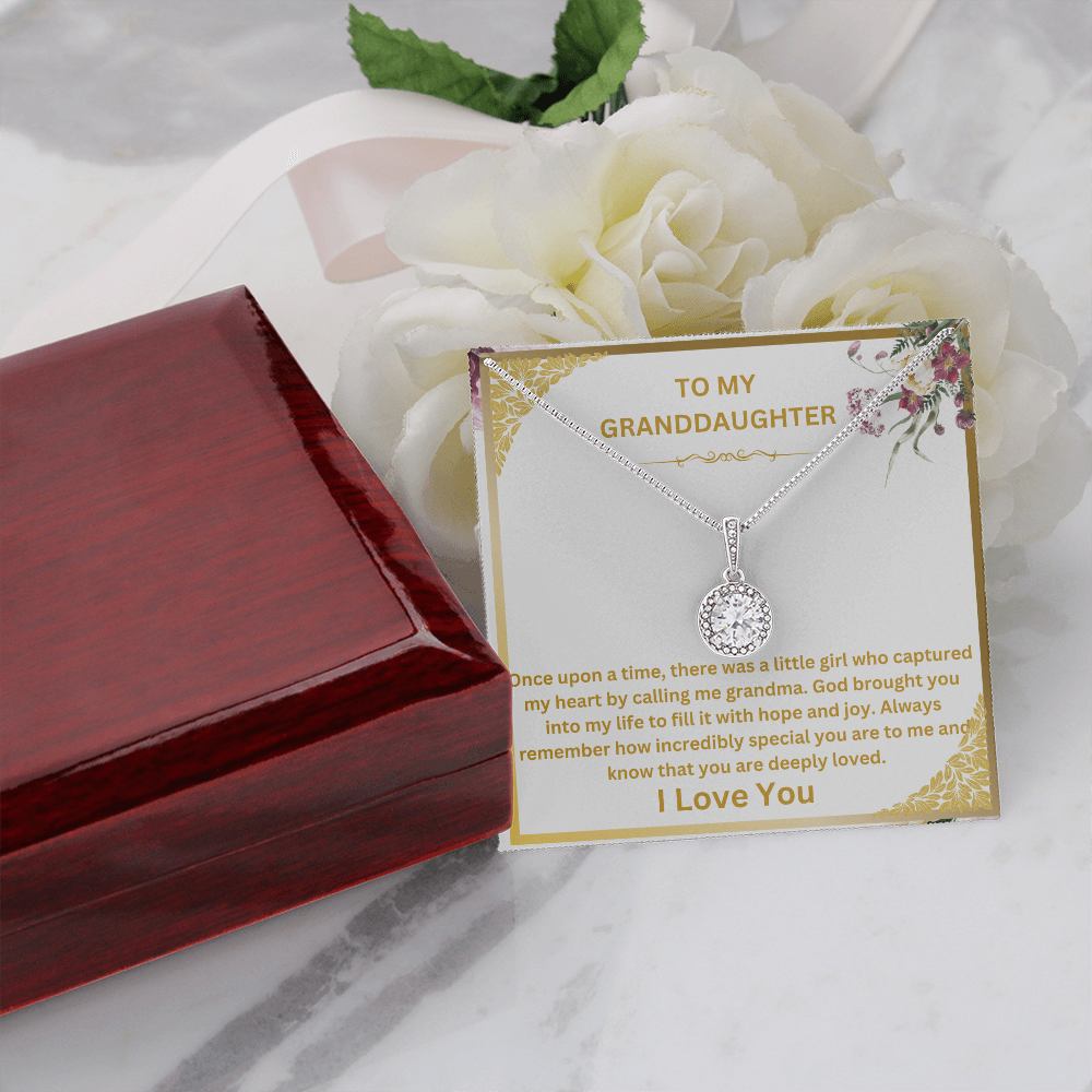 Granddaughter God Brought You Into My Life To Fill It Eternal Hope Necklace From Grandparents