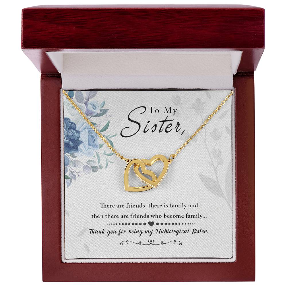 To My Sister Necklace, Thank You For Everything