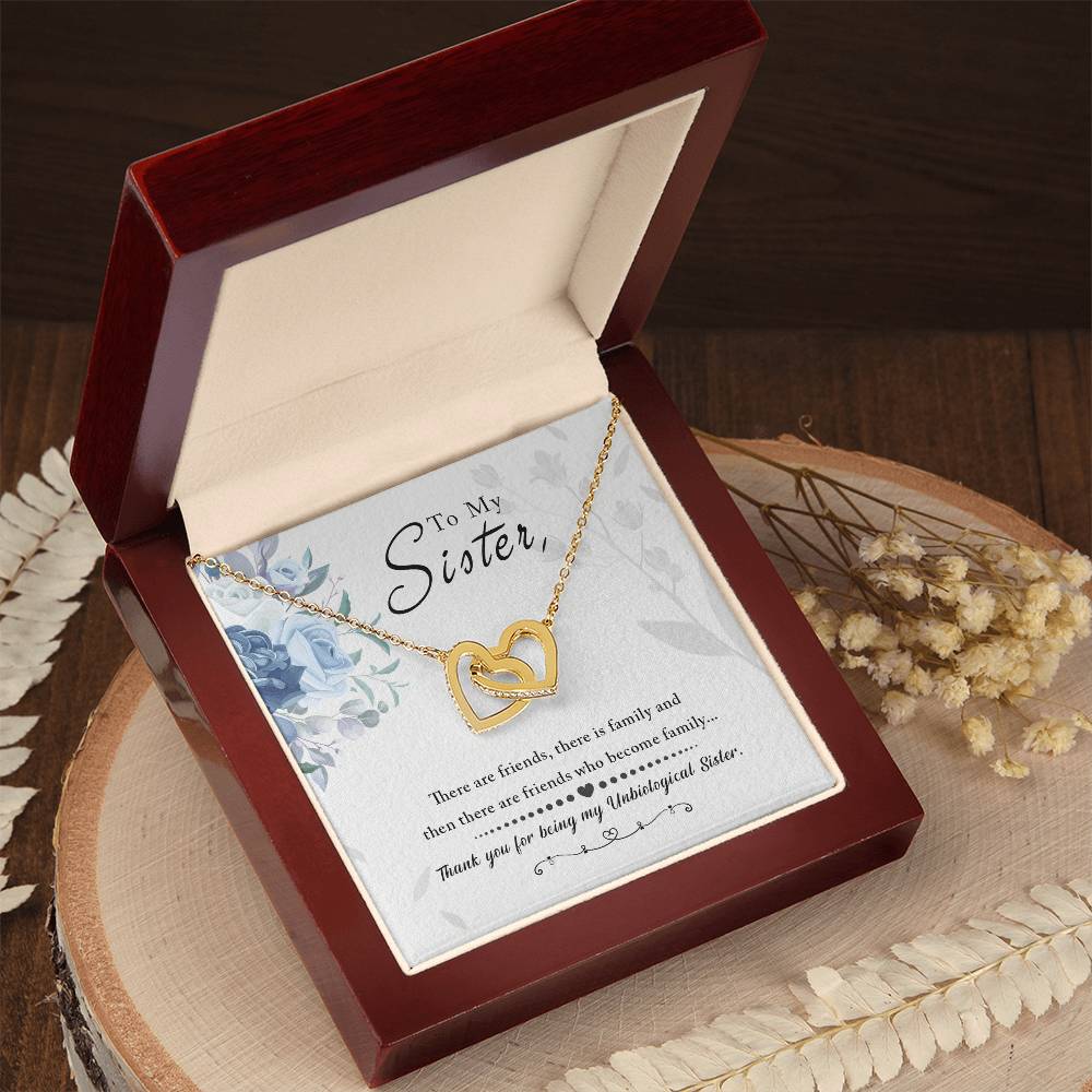 To My Sister Necklace, Thank You For Everything