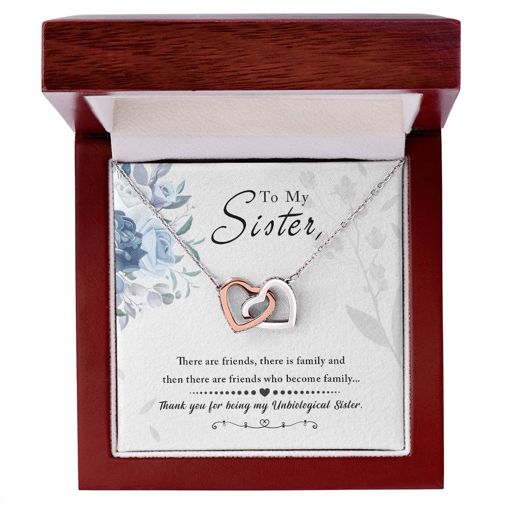 To My Sister Necklace, Thank You For Everything