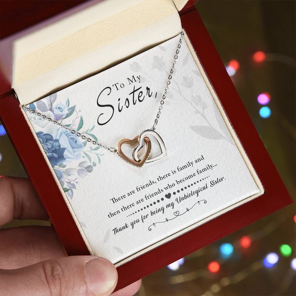 To My Sister Necklace, Thank You For Everything