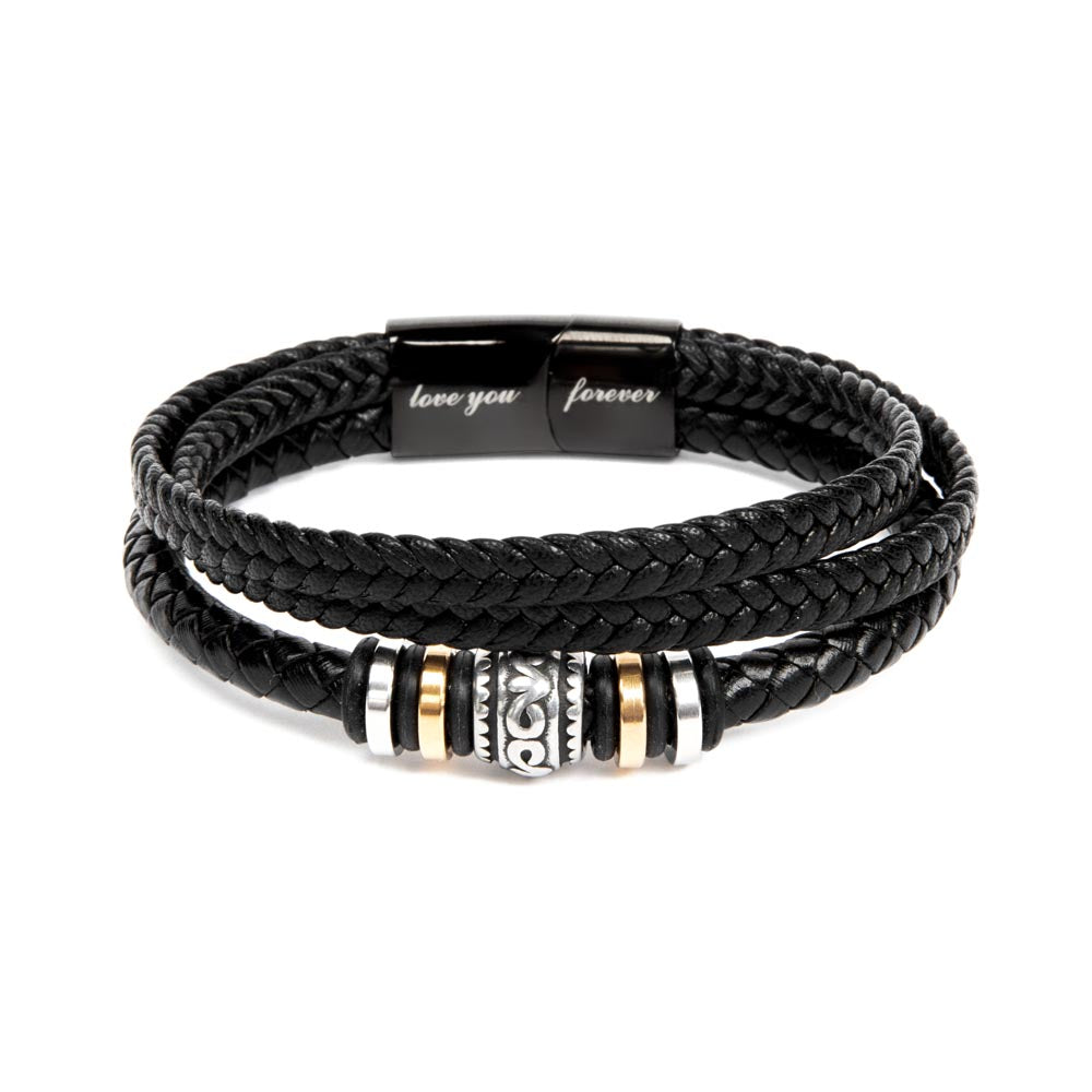 You Are Braver Than You Believe Love You Forever Bracelet To Son