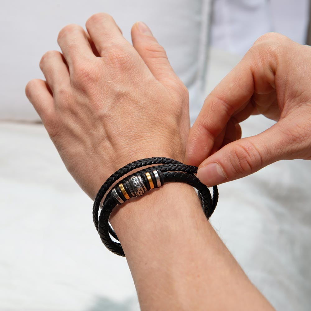 You Are Braver Than You Believe Love You Forever Bracelet To Son