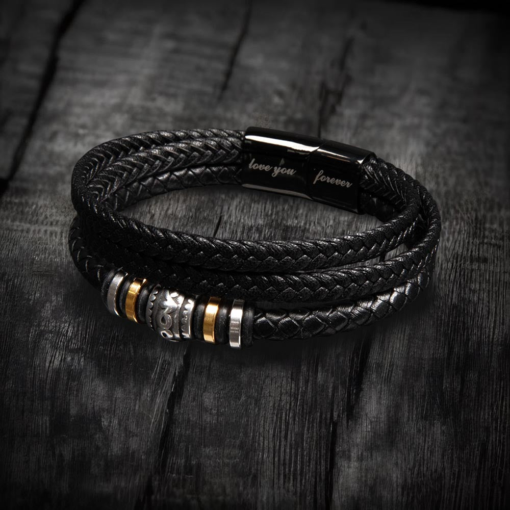 You Are Braver Than You Believe Love You Forever Bracelet To Son