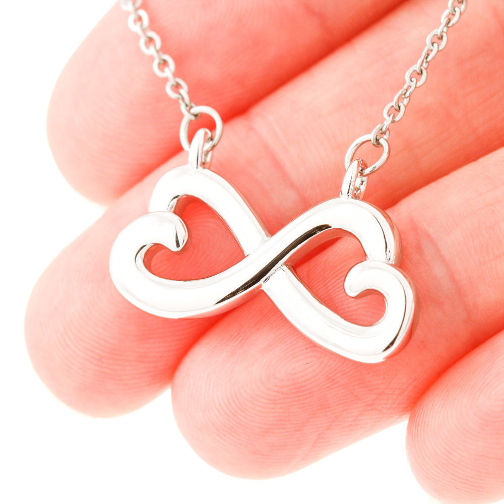 Granddaughter From Grandpa My Heart Walks With You Endless Love Necklace