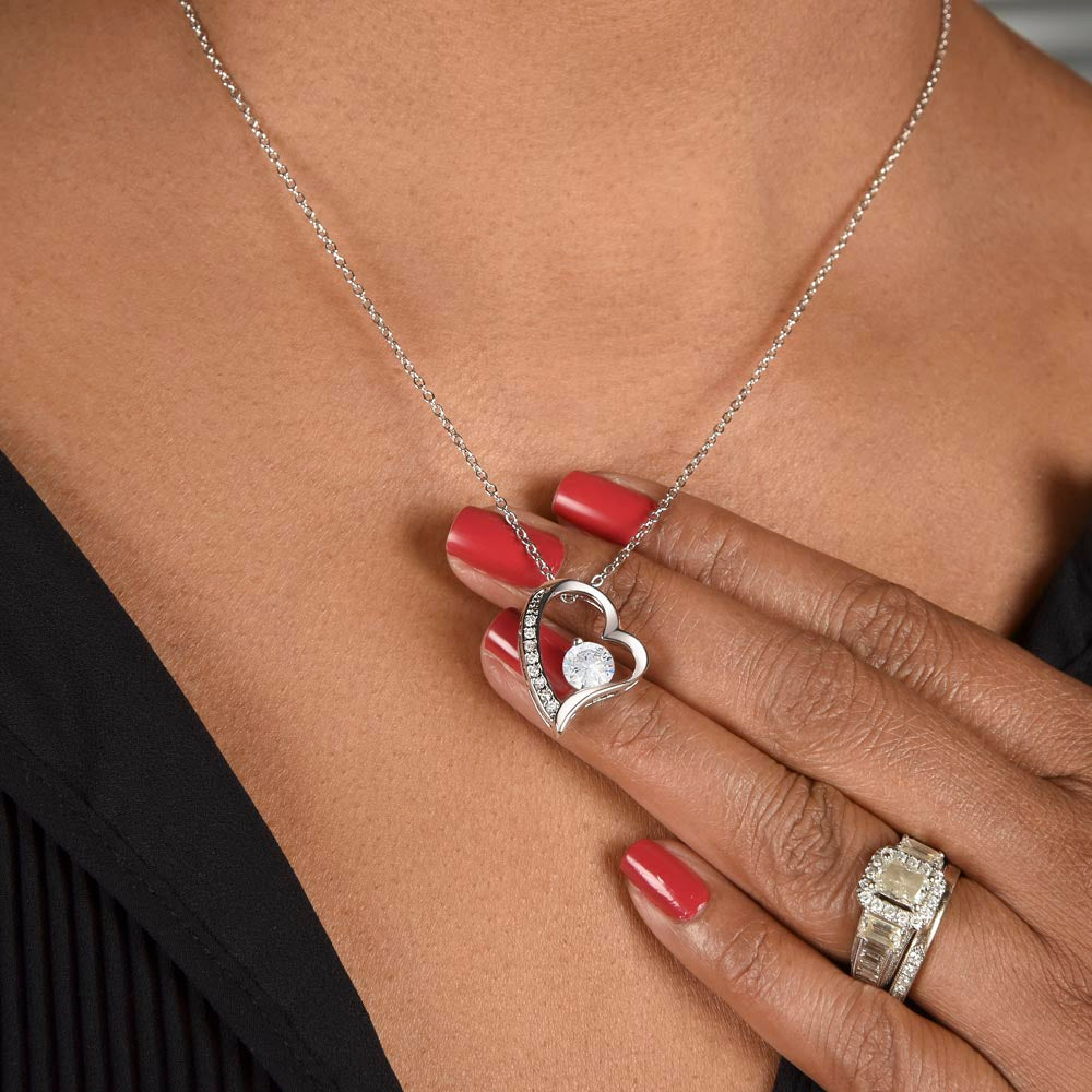 Meeting You Was Fate I Love You Always & Forever - Forever Love Necklace For Wife