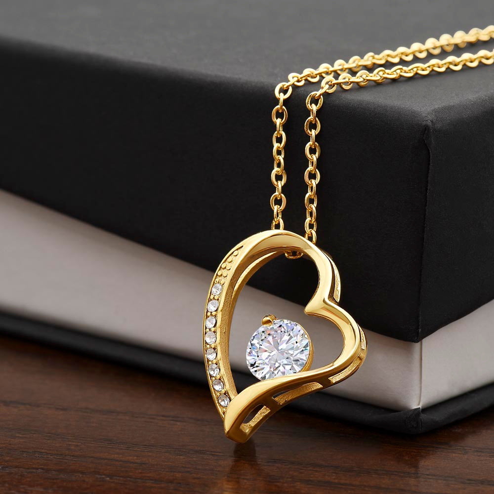 Meeting You Was Fate I Love You Always & Forever - Forever Love Necklace For Wife