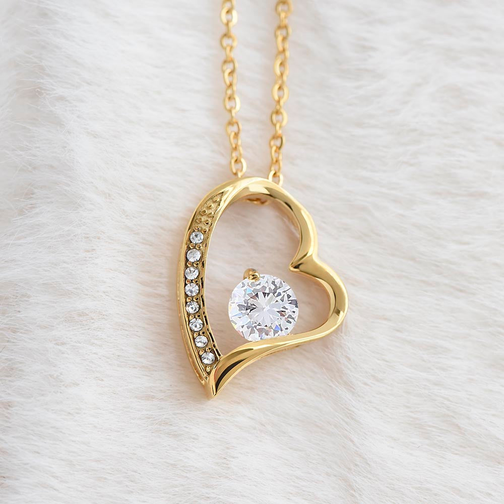 Granddaughter When Life Feels Heavy Never Forget Forever Love Necklace