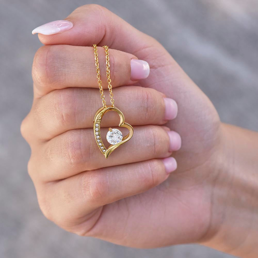 Granddaughter Have Faith In Yourself As Much As I Do Forever Love Necklace From Grandparent