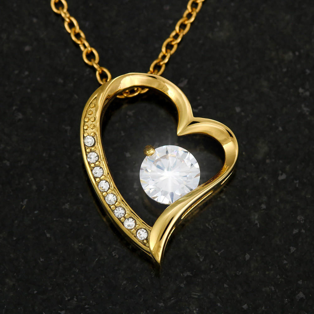 I Can't Promise I'll Be Here For The Rest Of Your Life Granddaughter From Grandpa Forever Love Necklace