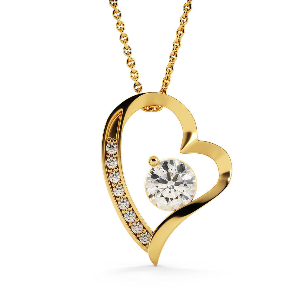 Meeting You Was Fate I Love You Always & Forever - Forever Love Necklace For Wife