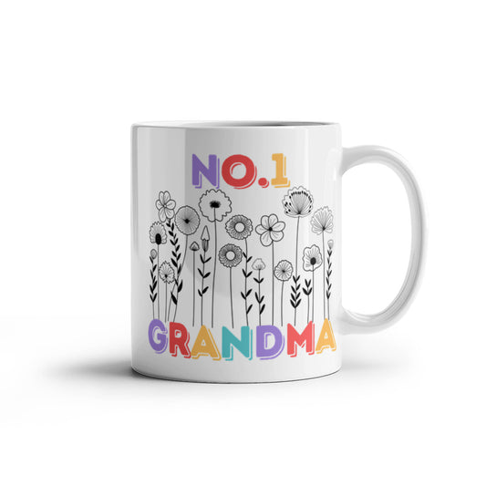 No. 1 Grandma 15 Ounce Coffee Mug