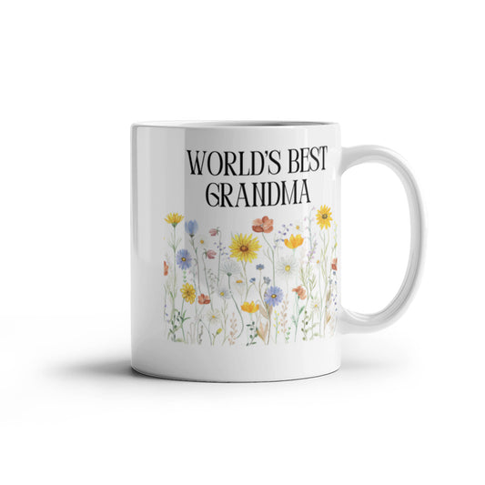 World's Best Grandma 15 Ounce Coffee Mug