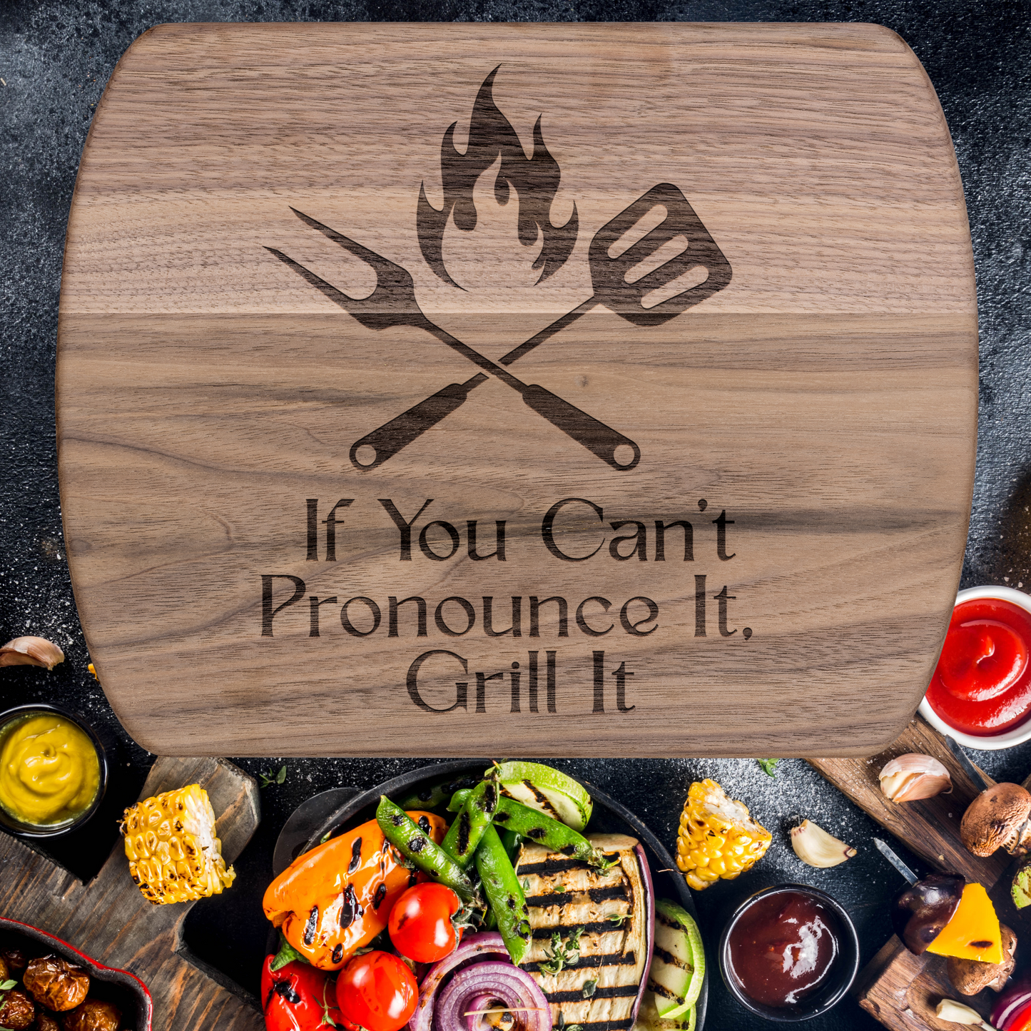 Unique Cutting Board Grill It