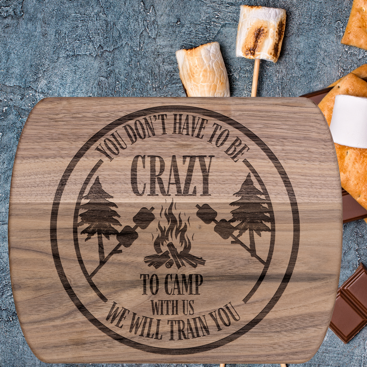 Unique Camping Cutting Board Don't Have To Be Crazy