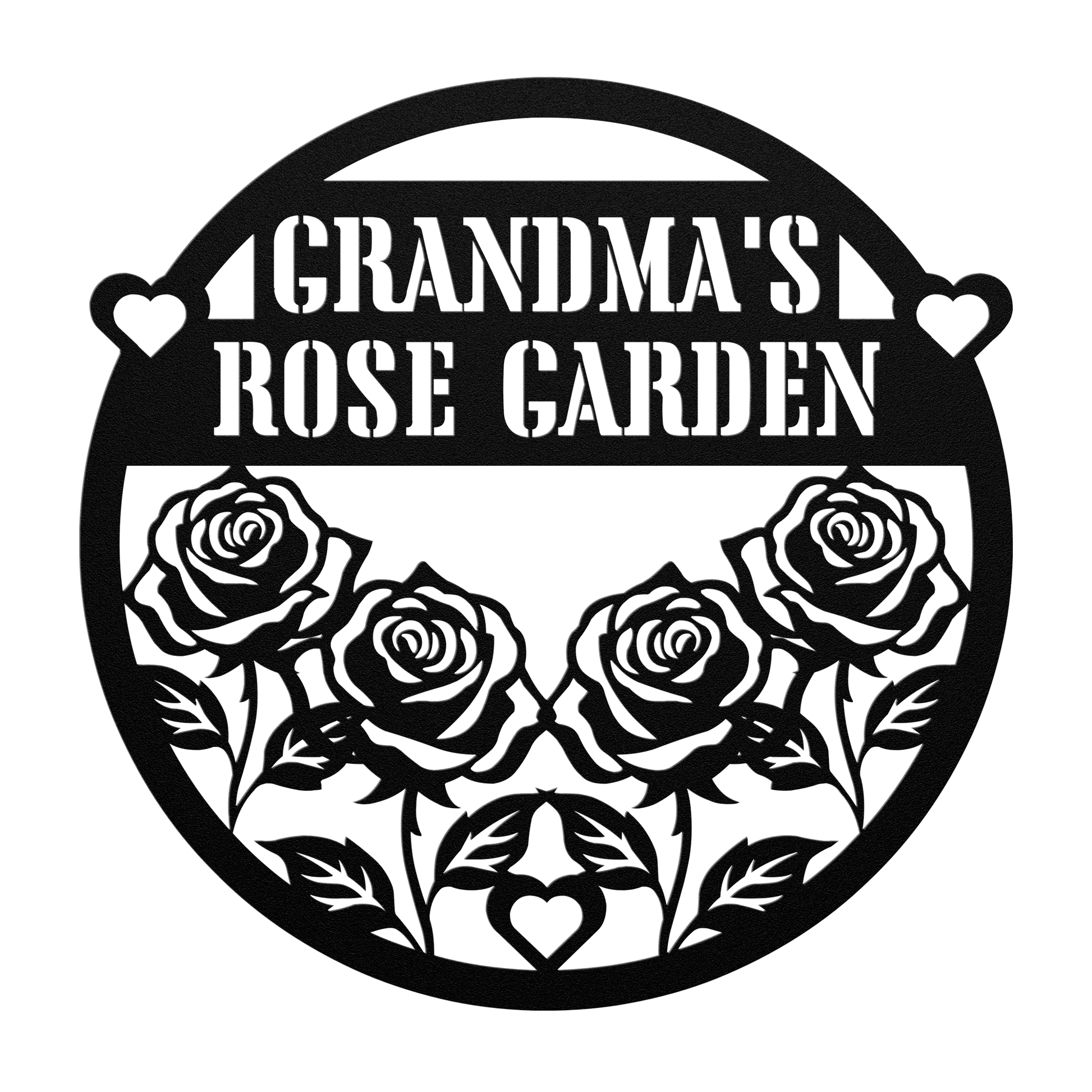 Personalized_Garden_Sign_With_Hearts_Black_Transparent_Mockup.png