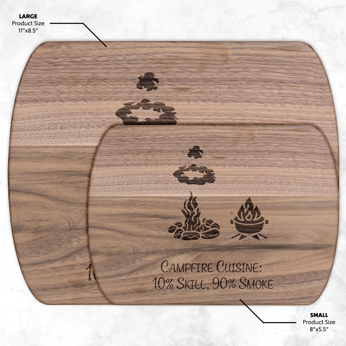 Unique_Camping_Cutting_Board_Campfire_Cu_Dark_H_Size_Options_Mockup.png