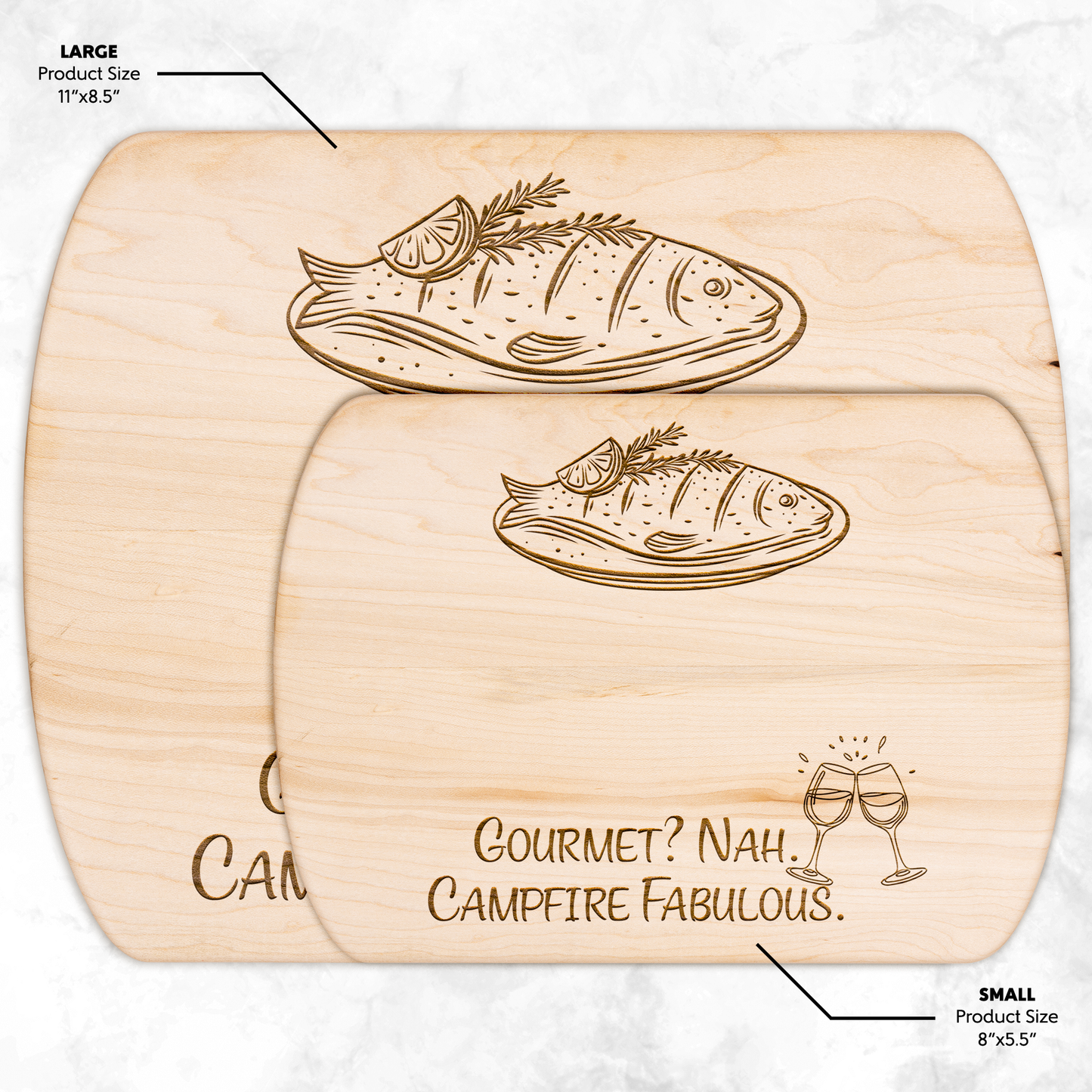 Unique_Cutting_Board_Gourmet_Campfire_Fa_Light_H_Size_Options_Mockup.png
