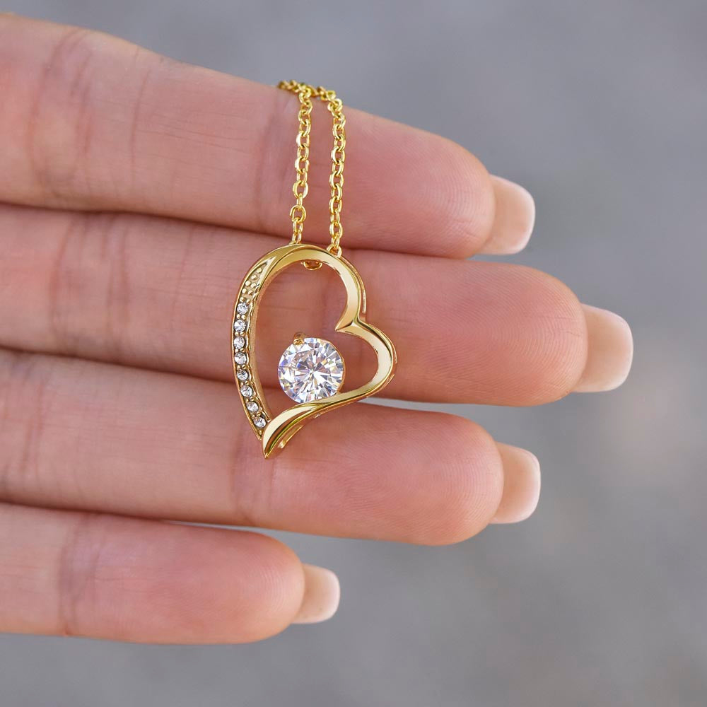 Mom Forever Necklace  For All The Times I Forgot to Say Thank You
